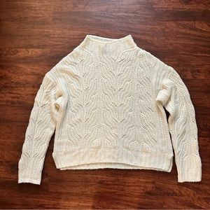 J Crew Alpaca Blend Cream Sweater - SZ XL